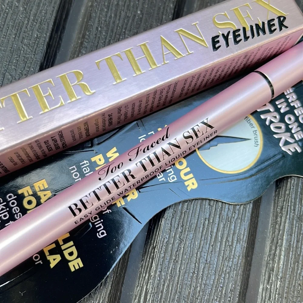 Too Faced - Better Than Sex Waterproof Liquid Eyeliner - Deepest Black